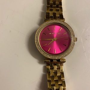 Authentic Michael Kors watch with diamonds